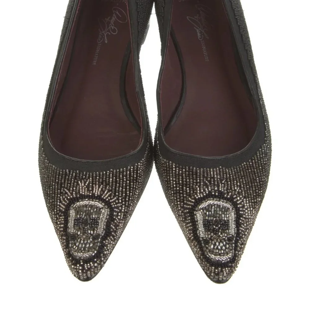Donald J. Pliner Beaded Flats - Picture 1 of 4